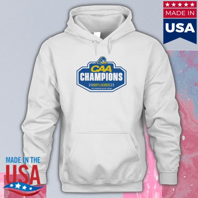 Delaware Blue Hen’S 2023 Caa Men’S Lacrosse Champs Shirt - Teepani