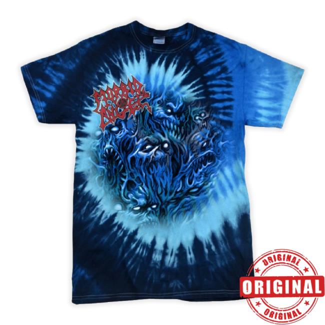 "Altars Of Madness" Blue Tie Dye Sweaters